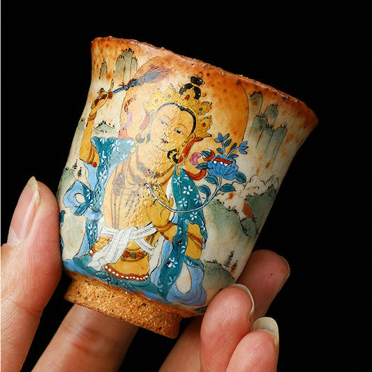 The Exquisite Thangka Ceramic Cups: A Confluence of Spirituality and Artistry