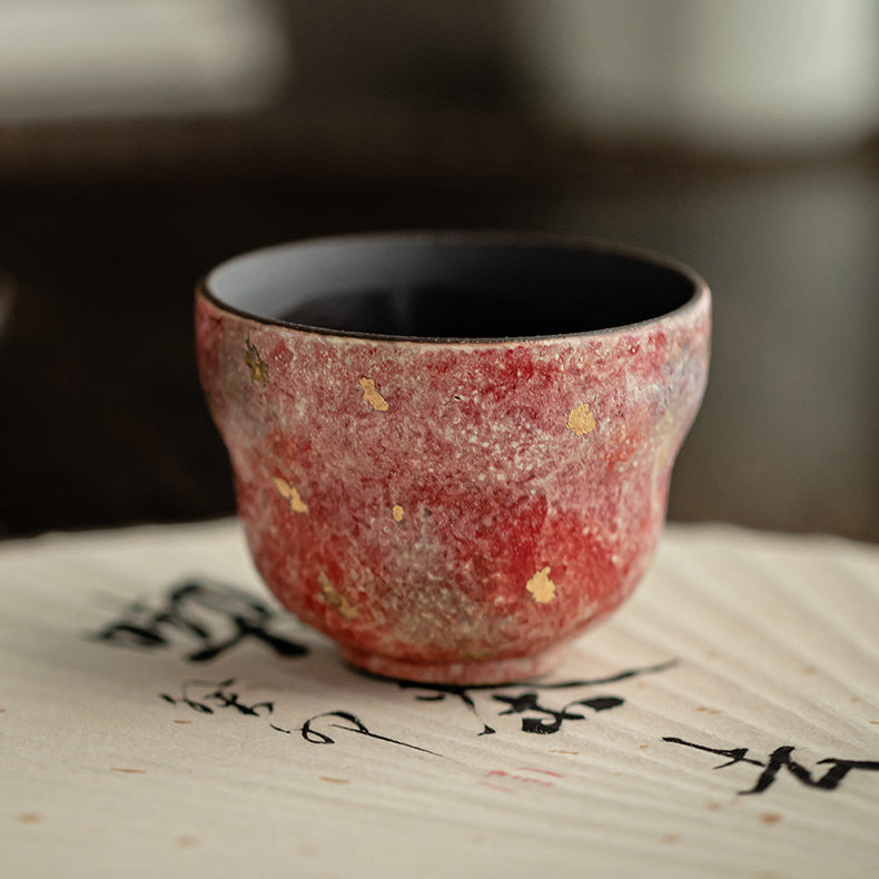 Rock - Mineral Painted Pottery Ceramic Master Cup