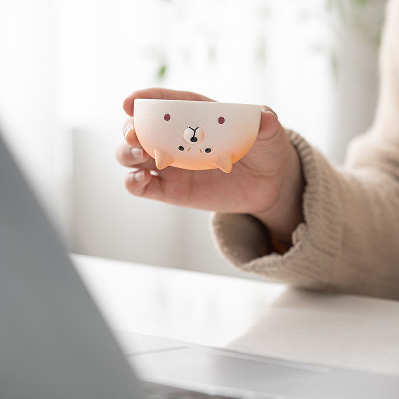 Shiba Inu-themed Travel Tea Set with Quick-brewing Cup